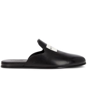 Givenchy Label Lounge Slipper - Black