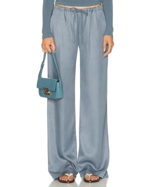 SABLYN Gemma Pull On Straight Leg Pant - Blue