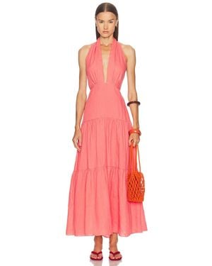 Johanna Ortiz Twilight Maxi Dress - Pink