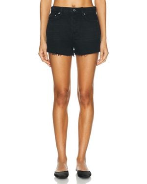 GRLFRND Cindy High Rise Cut Off - Blue