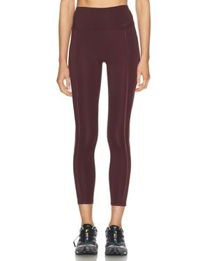 Nike High Waisted 7/8 Legging - Red