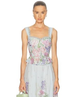 Charo Ruiz Floret Top - White