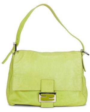 Fendi Mama Baguette Shoulder Bag - Yellow