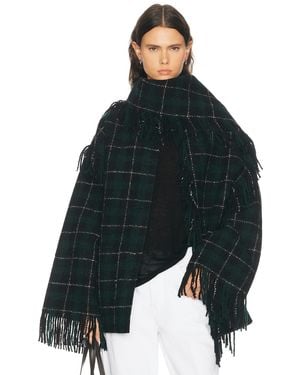 TOTEME Fringed Scarf Jacket - Black