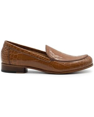 Gia Borghini X Helsa Money Loafer - Brown