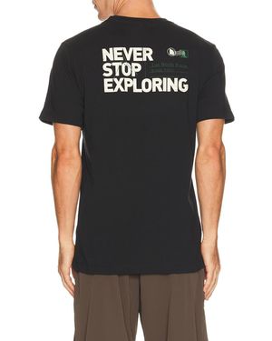 The North Face Never Stop Postcard Regular Short Sleeve Tee - Black