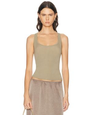 GRLFRND Essential Racerback Tank - Green