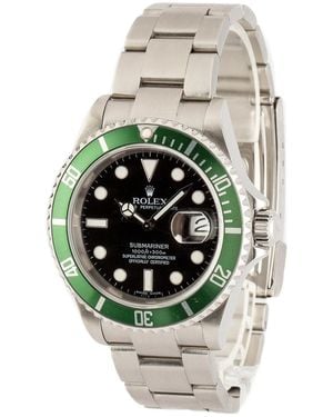 Bob's Watches X Fwrd Renew Rolex Submariner 16610V Kermit - Gray