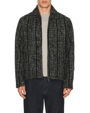 Percival Ingelo Zip Wool Boxy Jacket - Black