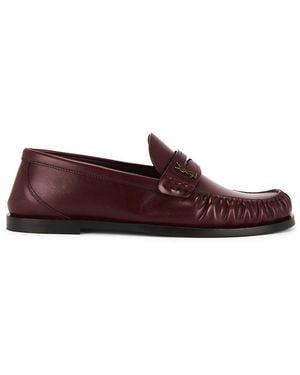 Saint Laurent Laurent Moccasin - Brown