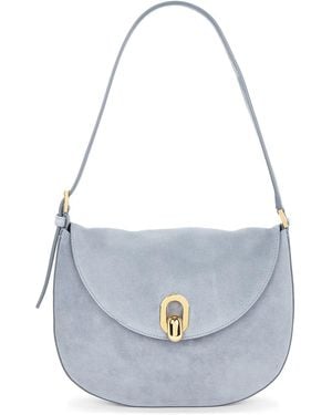 SAVETTE Small Tondo Hobo Bag - Blue