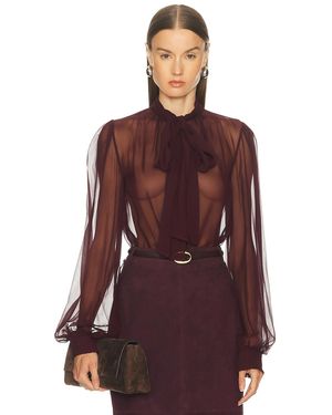 retroféte Halsi Top - Red