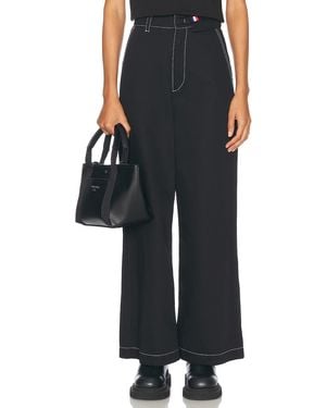 Moncler Genius X Palm Angels Wide Leg Jeans - Black
