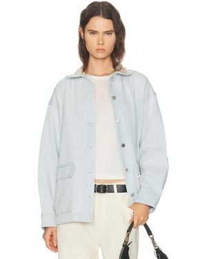 Agolde X Maria Mcmanus Oversized Field Jacket - Gray