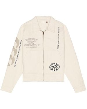 Honor The Gift Banner Jacket - Natural