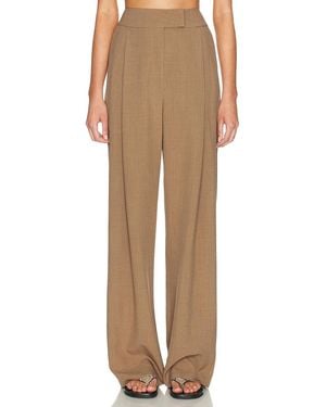 The Sei Boyfriend Trouser - Brown