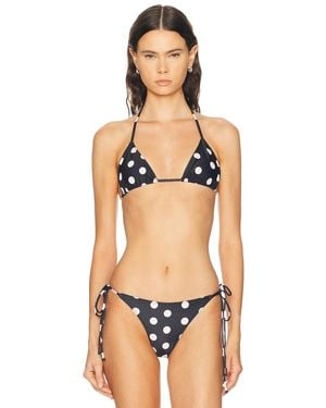 Juillet Hollis Bikini Top - Black