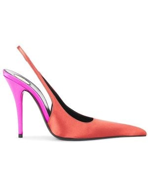 Saint Laurent Deroche Slingback Pump - Pink