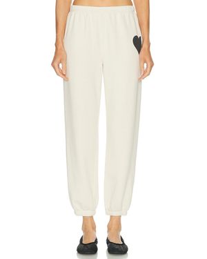 SPRWMN Heart Sweatpant - White
