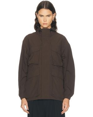 Snow Peak Nylon Double Ripstop Jacket - Brown