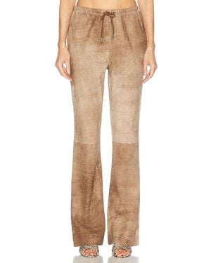 SPRWMN Drawstring Straight Pant - Natural