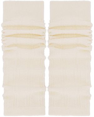 FALKE Needlepoint Leg Warmer - Natural