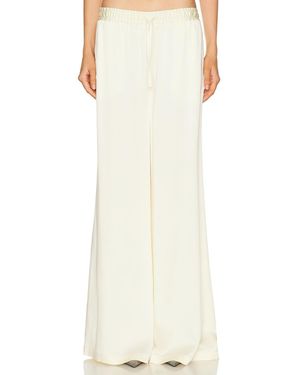 Stella McCartney Satin Trouser - White