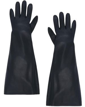 Saint Laurent Long Gloves - Black
