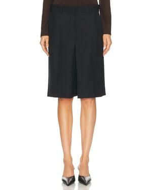 Helmut Lang Midi Skort - Black