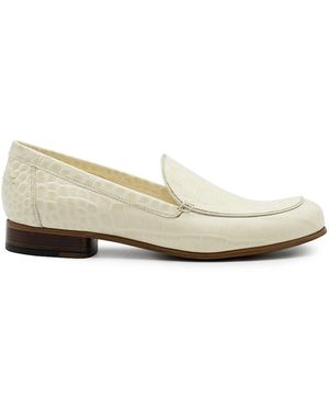 Gia Borghini X Helsa Money Loafer - White