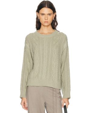 Jenni Kayne Aire Crewneck Sweater - Green