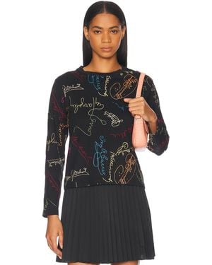 Bode Signature Crawl Tee - Black