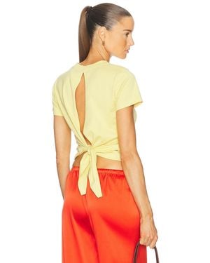 Givenchy Back Bow T-Shirt - Orange