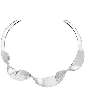 DEMARSON Livy Collar Necklace - Metallic