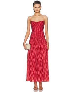 Matteau Gathered Drop Waist Dress