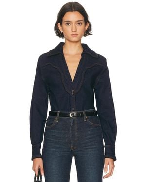 Johanna Ortiz Body Art Top - Blue