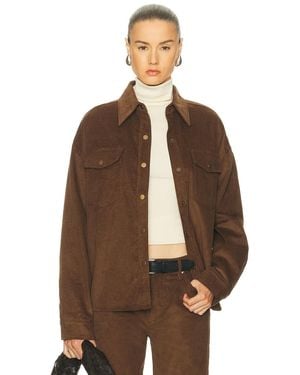 EB DENIM Daniele Shirt Jacket - Brown