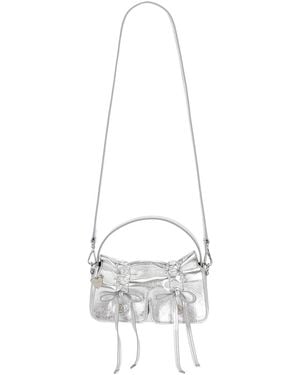 Acne Studios Multipocket Micro Bag - White