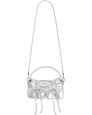 Acne Studios Multipocket Micro Bag - White