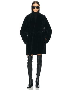 Nour Hammour Raquel Coat - Black