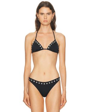 STAUD Lido Bikini Top - Black