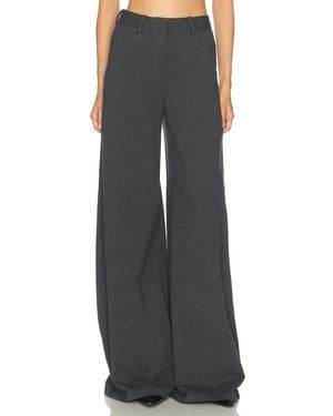 Norma Kamali Wide Leg Pants - Black