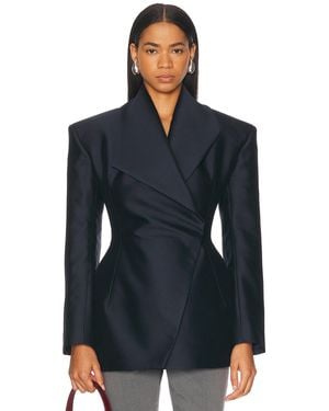 Mimchik Hourglass Blazer - Blue