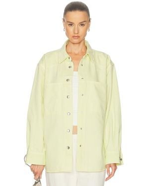 Agolde Laria Shirt - Yellow