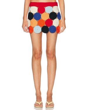 Simon Miller Beep Beep Mini Skirt - Blue