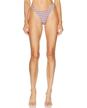 Heavy Manners High Cut Cheeky Bikini Bottom - Multicolor