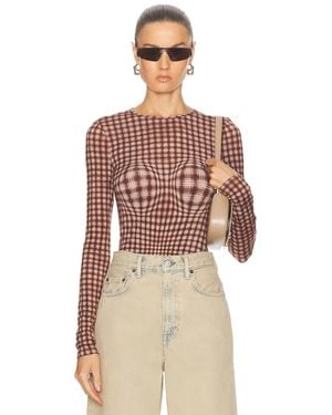 Miaou Long Sleeve Tee - Multicolor