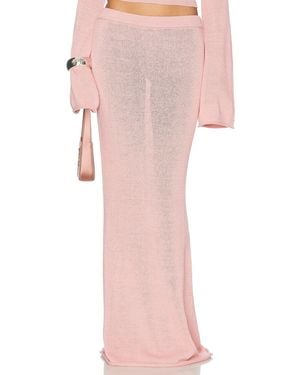 SER.O.YA Kora Maxi Skirt - Pink