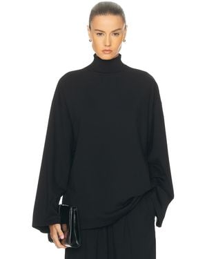 Wardrobe NYC Opaque Lounge Top - Black