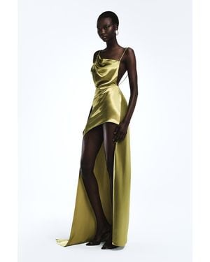 REVOLVE LOS ANGELES Noailles Asymmetric Gown - Green